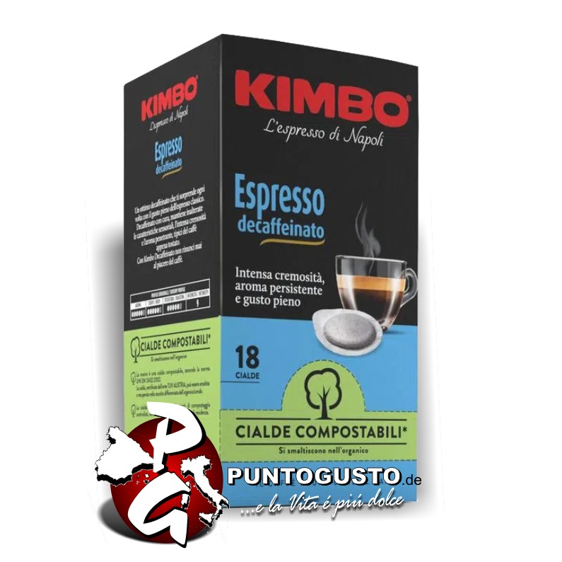 Espresso Kimbo DEK Cialde - online bestellen bei PuntoGusto .de