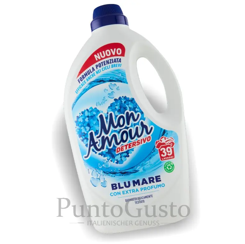 Mon Amour Blu Mare Flüssigwaschmittel 1,56 l Mon Amour Blu Mare Flüssigwaschmittel 1,56 l für weiße und bunte Wäsche