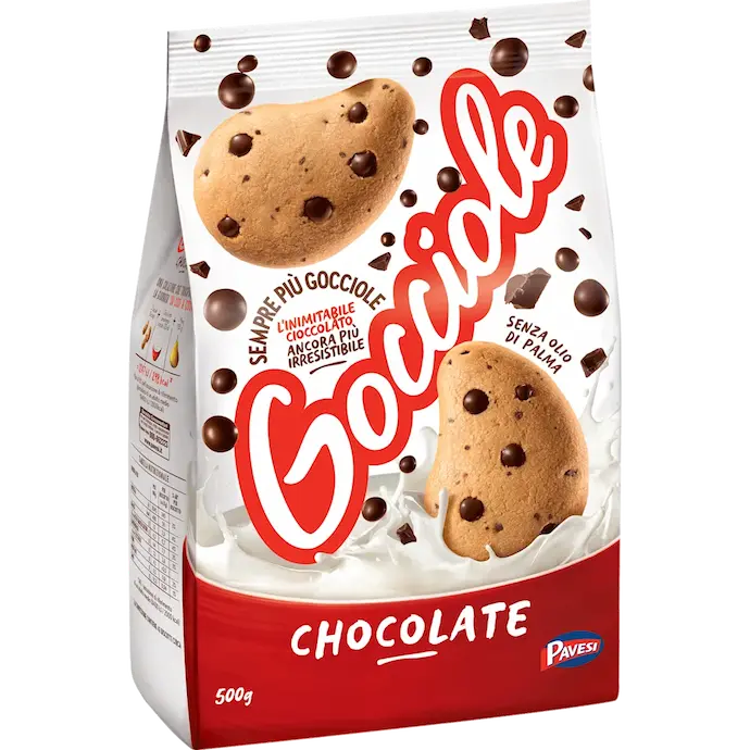 Pavesi Gocciole biscotti choco