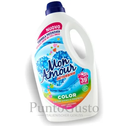 Mon Amour Detersivo Color Flüssigwaschmittel 1,56 l für farbige Wäsche