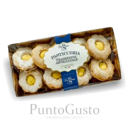 Margherite al Limone Don Carlo italienisches Gebäck mit Zitronencreme 200 g