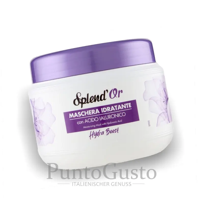 Splend'Or Hydra Boost Maschera Idratante Hyaluron Haarmaske Splend'Or Hydra Boost Maschera Idratante Hyaluron Haarmaske 500 ml