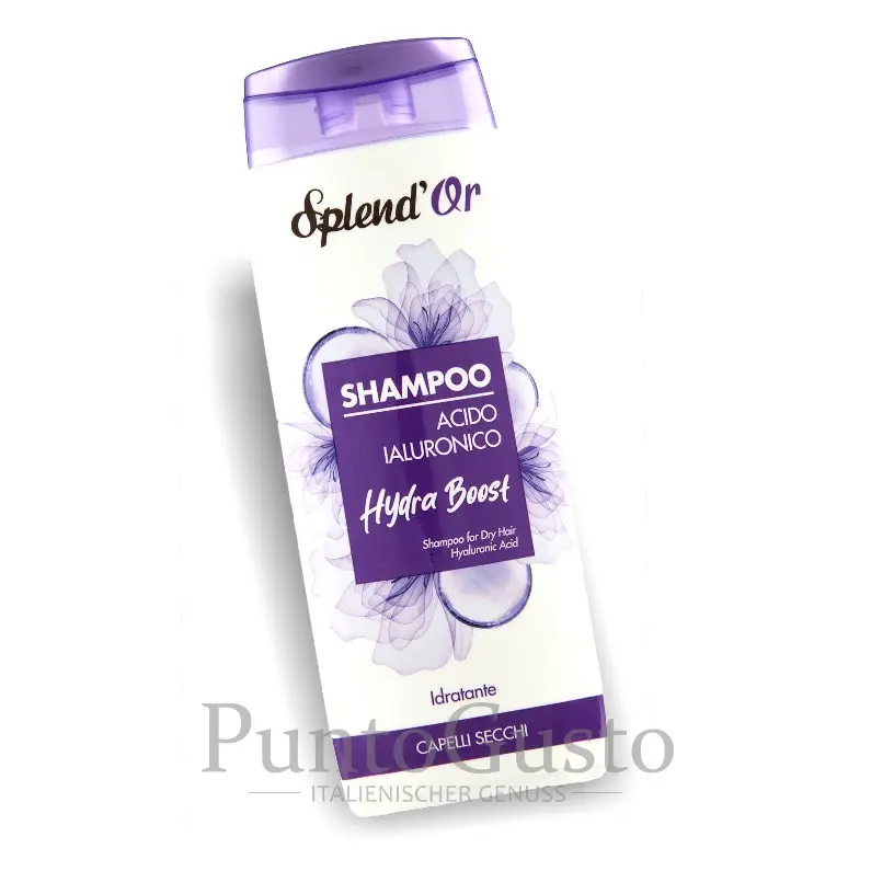 Splend'Or Hydra Boost Shampoo Acido Ialuronico Splend'Or Hydra Boost Shampoo Acido Ialuronico mit Hyaluronsäure 300 ml